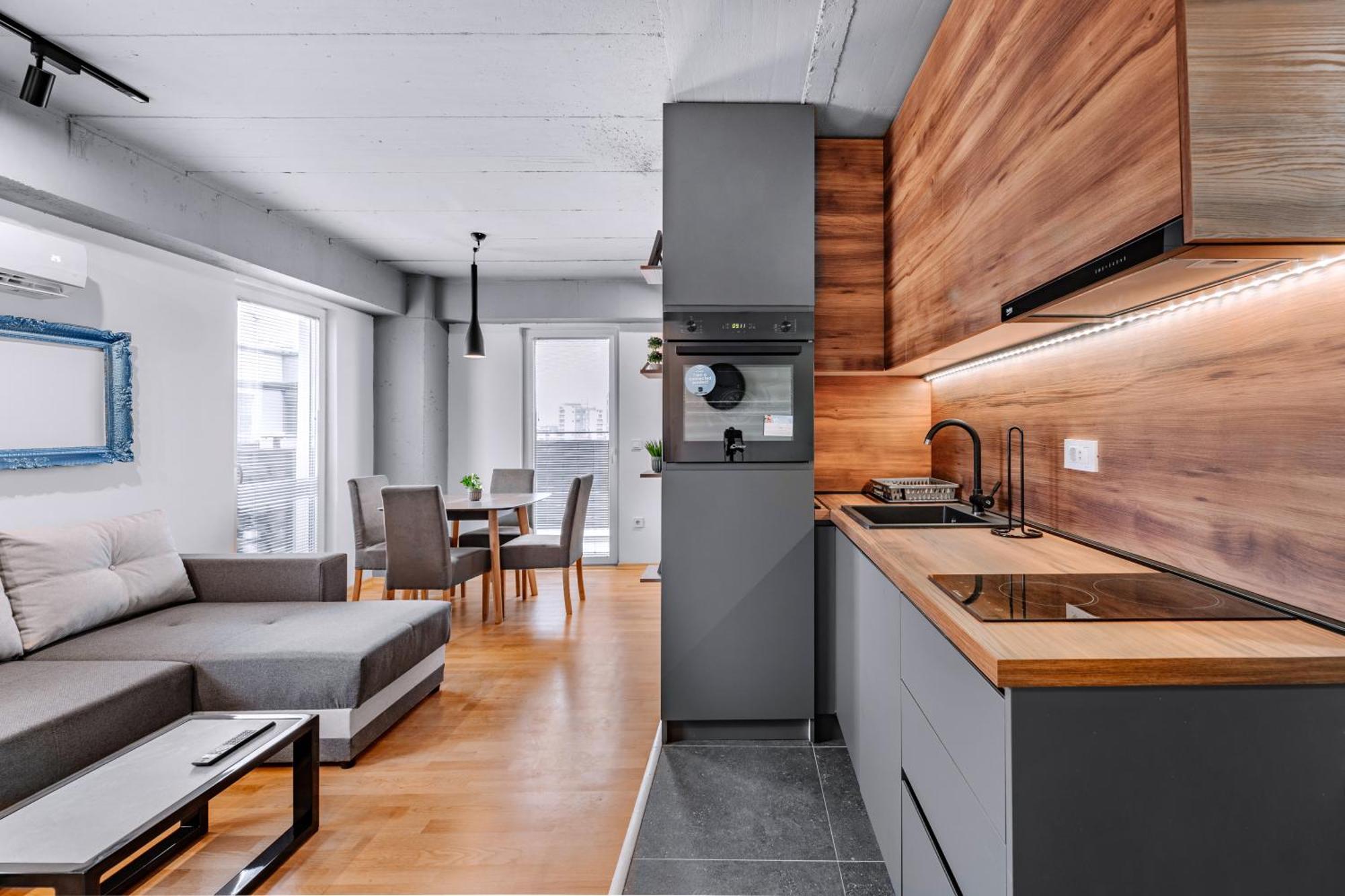 Luxury Apartment Iva VI Skopje Ngoại thất bức ảnh